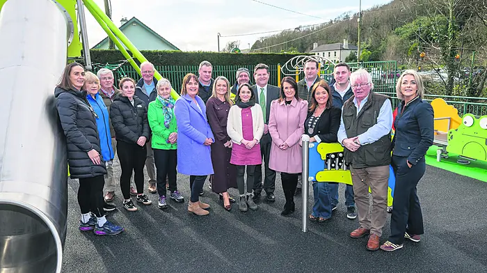 Upgraded playground reopens in Leap ahead of summer schedule Image
