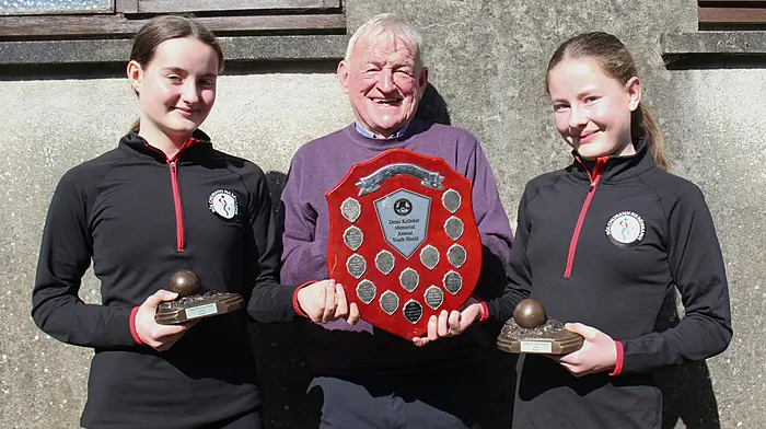 ROAD BOWLING: No stopping Carbery’s Maeve, Lauren and Aoife in underage county finals Image