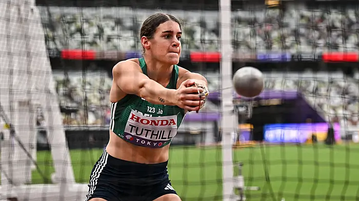 Nicola Tuthill has Eileen O’Keeffe’s Irish women’s hammer record firmly in sights Image