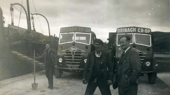 Drinagh Coop lorries in Union Hall