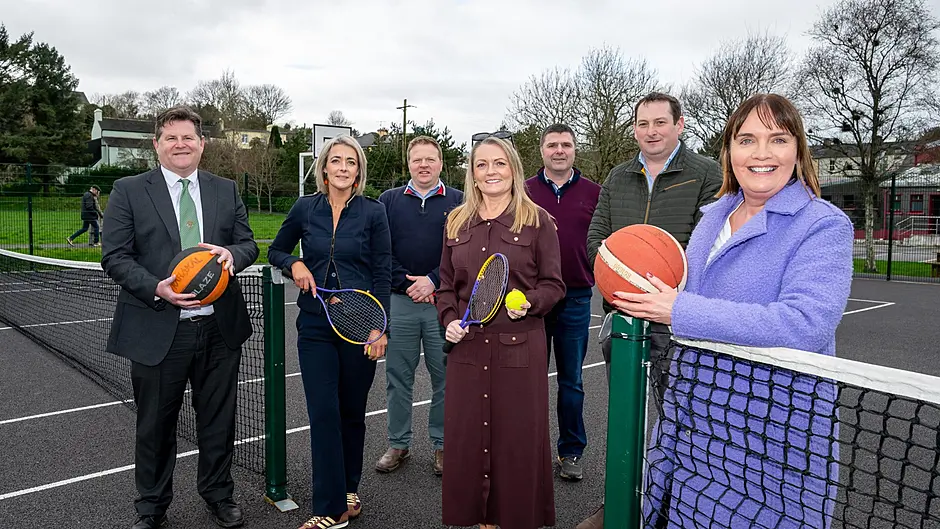 Ballydehob tennis courts and playground reopen after upgrade works Image