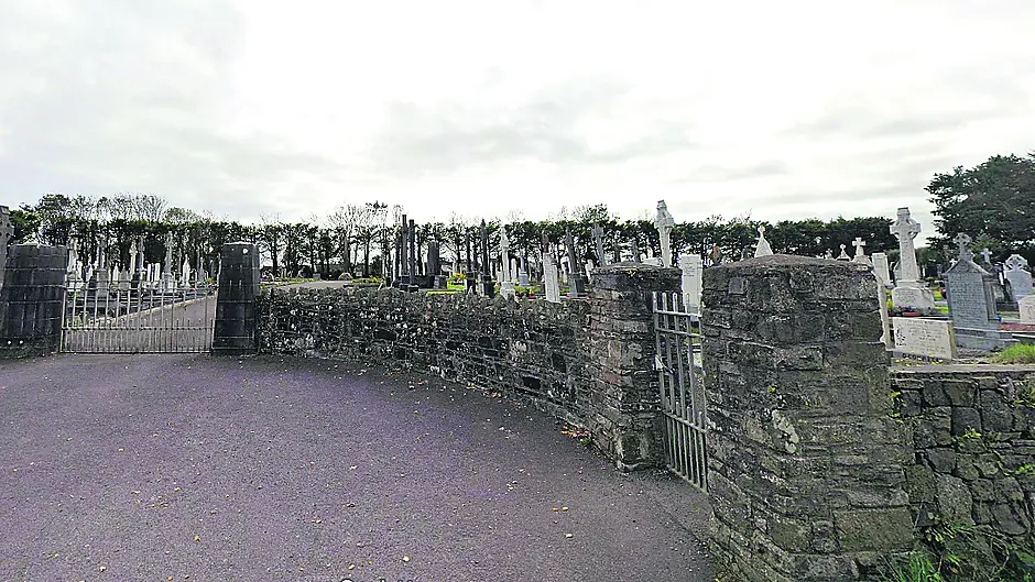 Cemetery trees are cut back Image