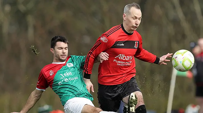 Robbie McQueen and Barry O’Driscoll drive Drinagh Rangers to title glory Image