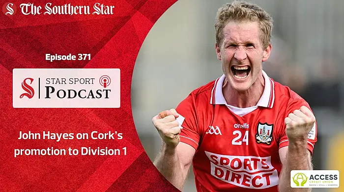 John Hayes on Cork’s promotion to Division 1 Image