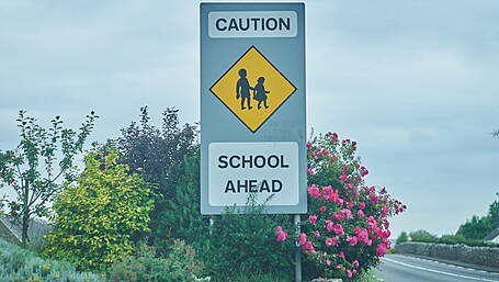 Pedestrian crossing in Leap will provide safer access to school Image