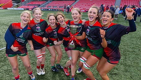 Sacred Heart Clonakilty power to historic hat-trick of Munster Schools Girls Senior Cup titles Image