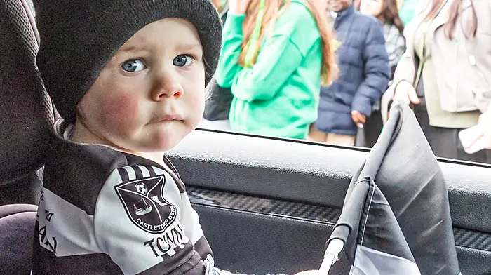 Supporting his club Castletownbere Chulainn Browne Picture: Anne Marie Cronin Photography