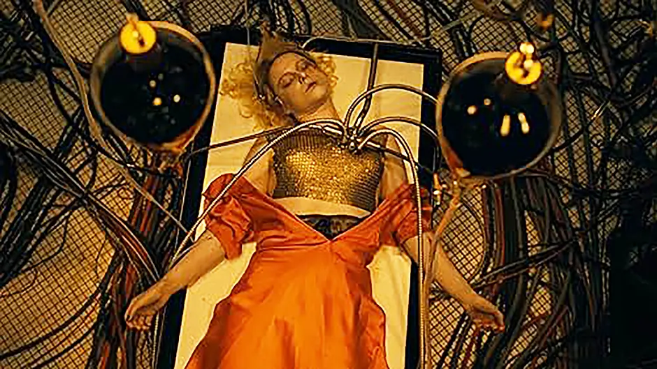 Horror, rom com, feminist punk, road movie... Buckley serves up a monster mash in The Bride! Image
