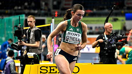 Doheny AC star Maeve O'Neill qualifies for 800m semi-finals at World Indoors Image