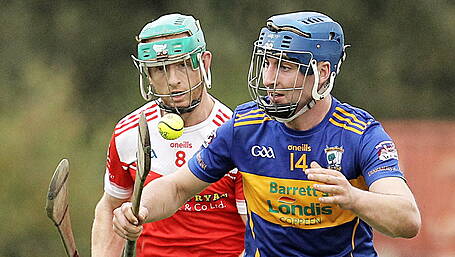 Classy Caolan O'Donovan shines as Diarmuid Ó Mathúnas dethrone Ballinascarthy in Carbery junior A hurling Image