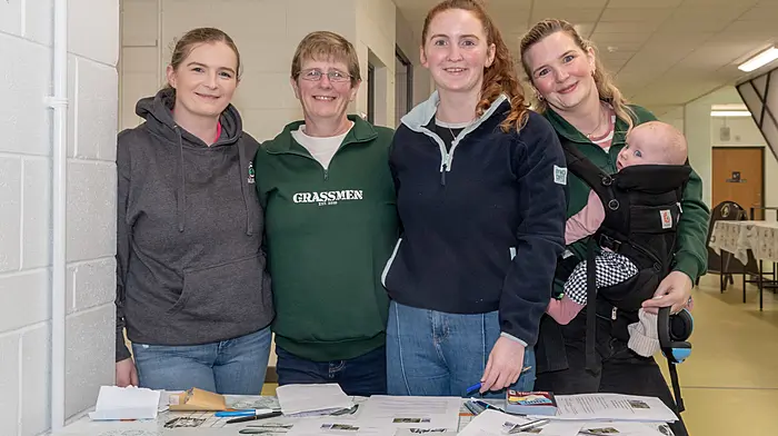 Members of the Barrett family Rachel, Eileen, Claire, Joanna and Éabha at the Ricky Barrett Memorial Tractor Run in Skibbereen Community School where Ricky was a former student, he was a young 17-year-old who had a passion for all things farming, especially his Fiat 70-90 and organised his own successful tractor run with the help of staff and students of the school in December 2021. Ricky would have celebrated his 21st birthday on the 3rd October, the day before the tractor run. Proceeds of the run will go to Féile O Sullivan Foundation in Beara.  
Picture: David Patterson, Tractor Run – Cork