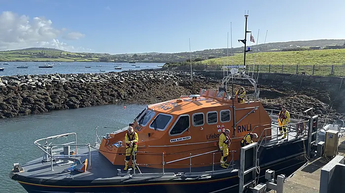 Baltimore lifeboat called to Cape Clear after child injured Image