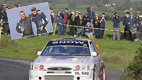 Jason McSweeney is the Irish Tarmac Historic Rally Champion Image