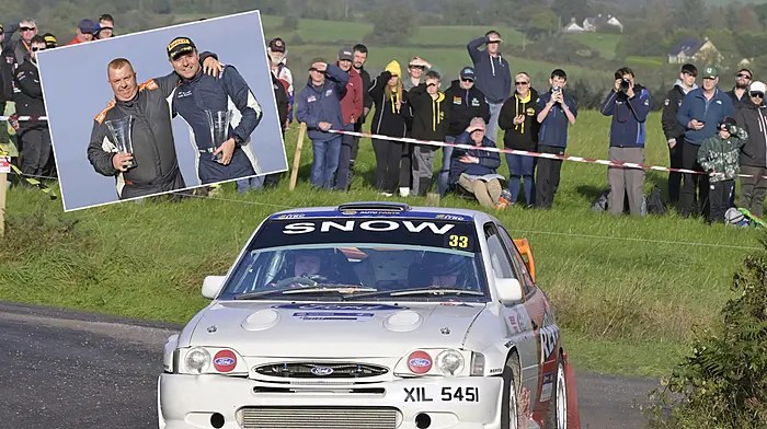 Jason McSweeney is the Irish Tarmac Historic Rally Champion Image