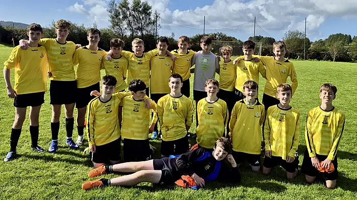 Lyre Rovers and Drinagh Rangers celebrate West Cork schoolboys trophy successes Image