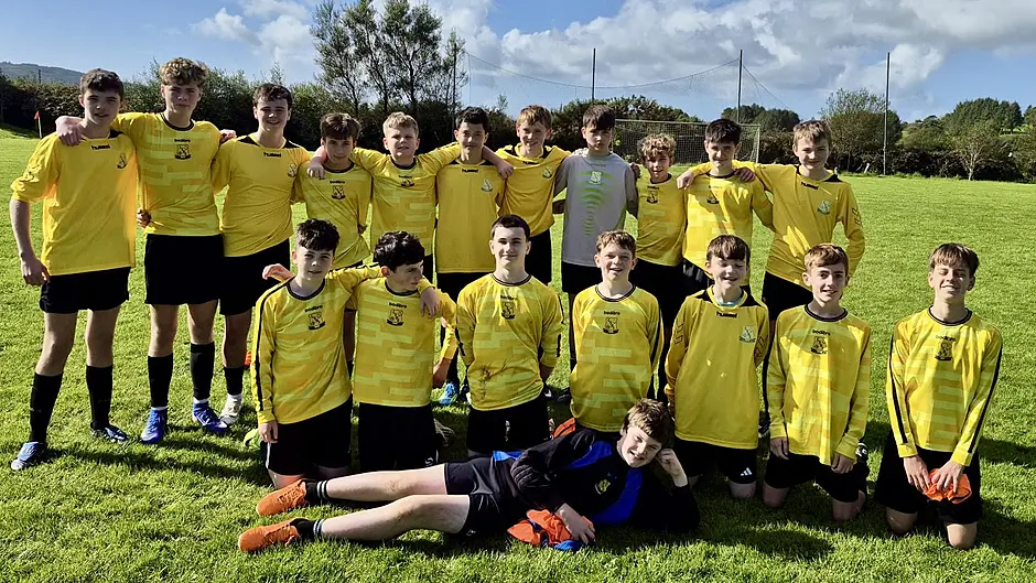 Lyre Rovers and Drinagh Rangers celebrate West Cork schoolboys trophy successes Image