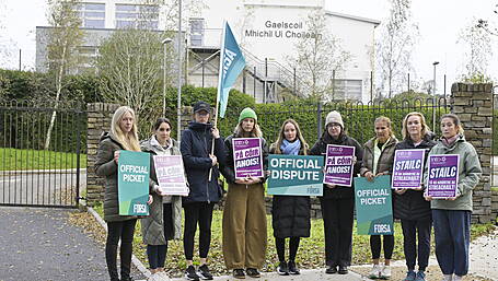 Pickets and protests throughout West Cork today Image