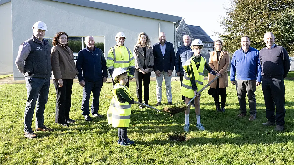 Work begins on €800,000 expansion at Ardfield National School Image