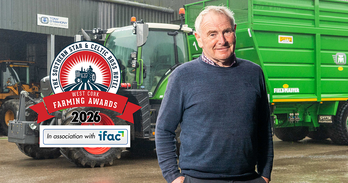 Meet Tony O’Mahony Agri, Plant Hire & Haulage our October West Cork Farming Award winner