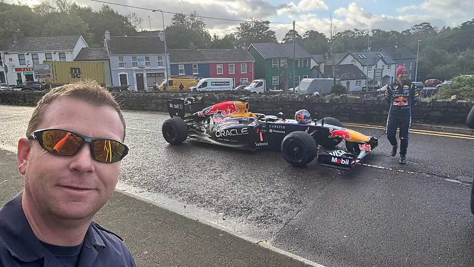 West Cork firefighters face F1 selfie emergency in Glengarriff Image