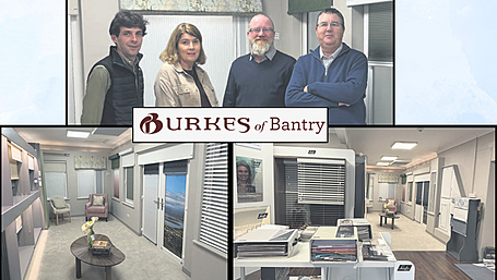 Burkes of Bantry celebrate refurbished Luxaflex® showroom relaunch Image