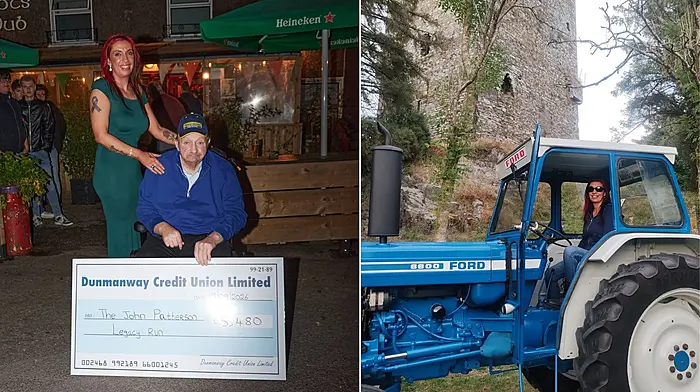 Dunmanway woman Sandra Patterson plans 710km Malin to Mizen solo tractor run for charity Image