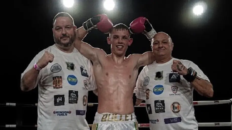 Conor ‘The Bullet’ O’Donovan packs winning punch on his Irish debut Image
