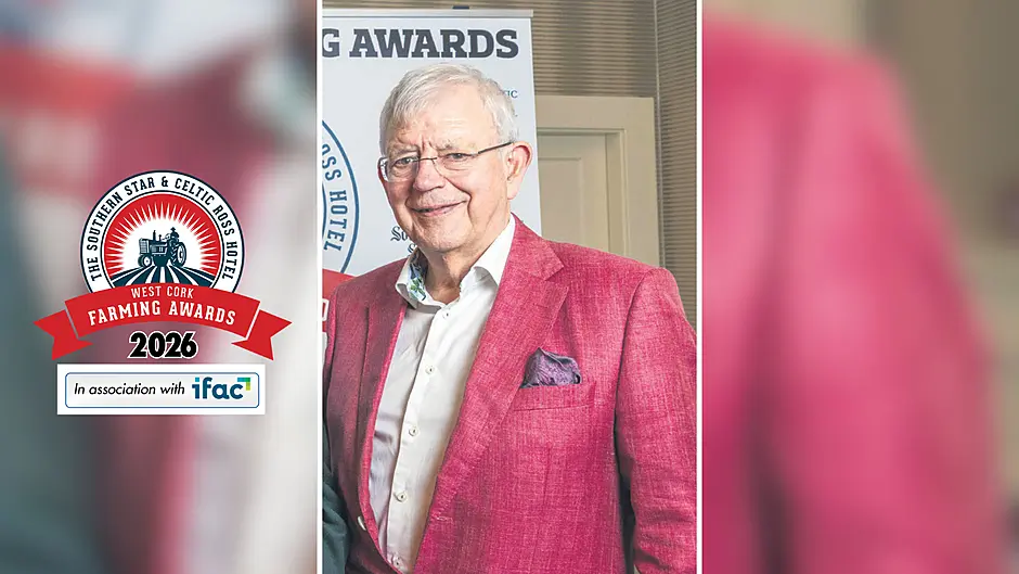 Interview with West Cork Farming Awards co-founder, Gerry Whycherley, The Celtic Ross Hotel Image