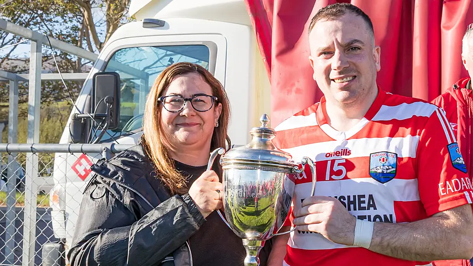 Cormac Carey fires Adrigole's junior B footballers back to top spot in Beara Image
