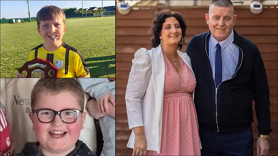 Joint funeral for four victims of arson attack pays tribute to Kim Image