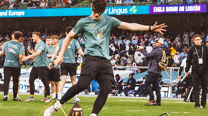 Macroom teenager Gearoid Quinn takes the next step on the road to America Image