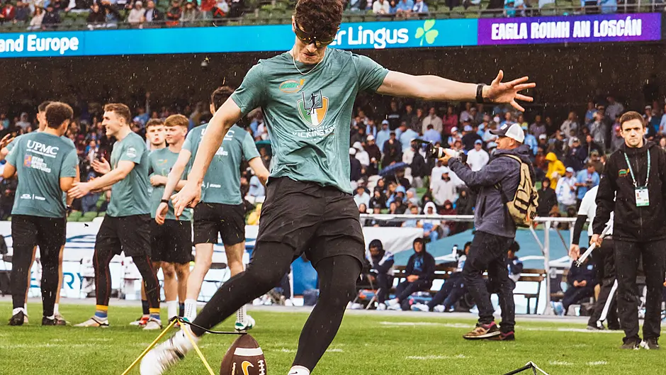 Macroom teenager Gearoid Quinn takes the next step on the road to America Image