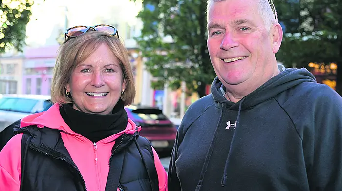 Grace Coffey and Joe Whelehan from Blackrock on a shopping trip to Clonakilty.   (Photo: Martin Walsh)
