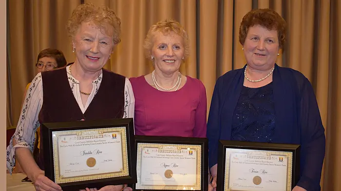 The Flying Rices from Tracton Athletic Club put Cork women on the national athletics map Image