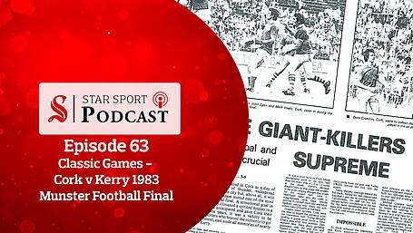 PODCAST: Classic Games - Cork v Kerry - 1983 Munster Final Image