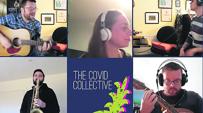 ‘Shrugging’ off cabin fever with Covid Collective Image