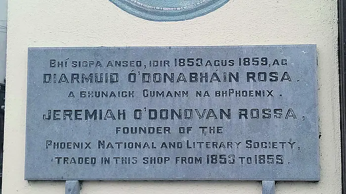 What would Rossa think  of these strange times? Image