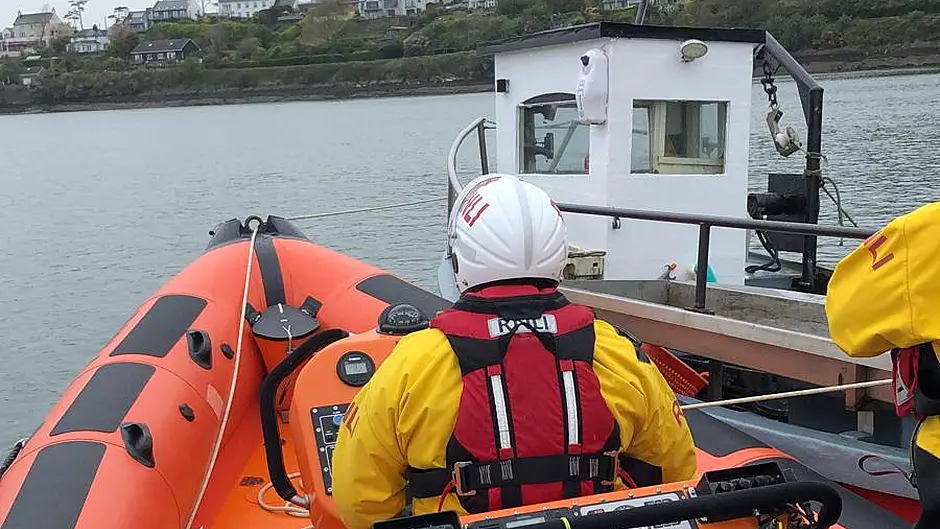 Kinsale RNLI Save Life of Local Fisherman Image