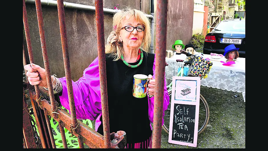 Mona’s ‘social, safe’ tea party Image