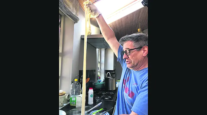 Say cheese! TV man Andrew is milking his lockdown project Image