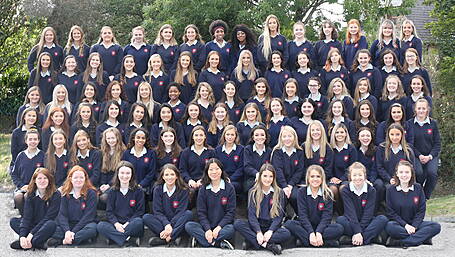 Bandon Leaving Cert students say virtual farewell courtesy of Zoom Image