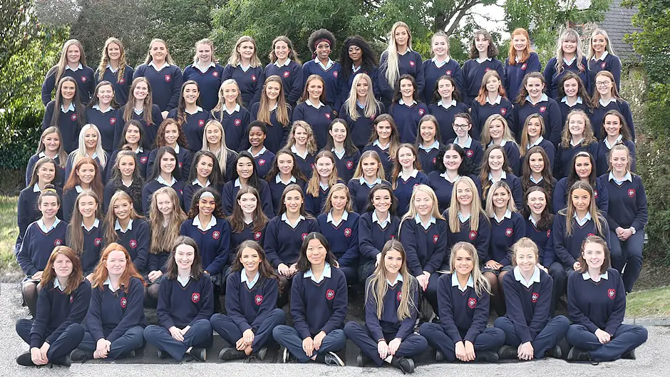 Bandon Leaving Cert students say virtual farewell courtesy of Zoom Image