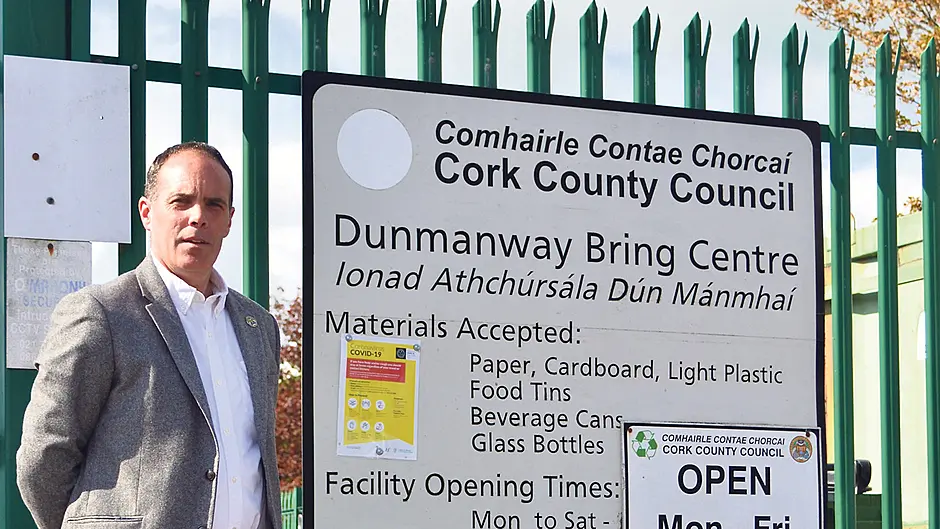 Stuffing dirty nappies into cornflakes boxes left at Dunmanway bring site condemned Image
