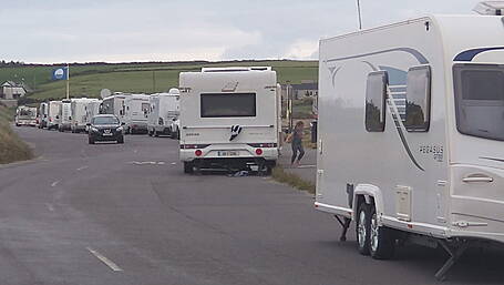Resident fearful as campers  crowd out local beaches Image