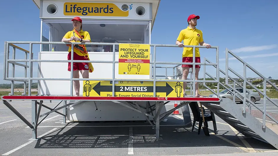 A message from the Cork beach lifeguard team Image