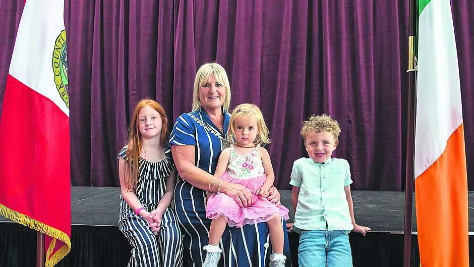 Mary and Joe pledge to work as a team for the good of the county Image