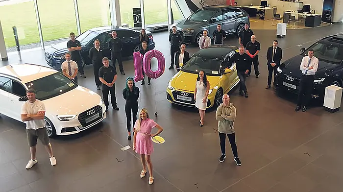 Audi Cork celebrates 10th birthday Image