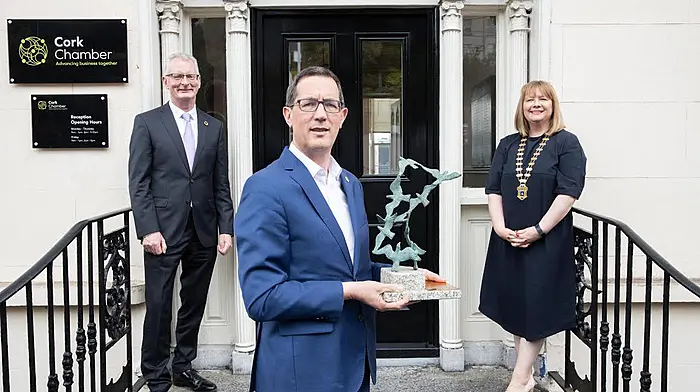 Cork Chamber: New government has the potential to build legacy Image