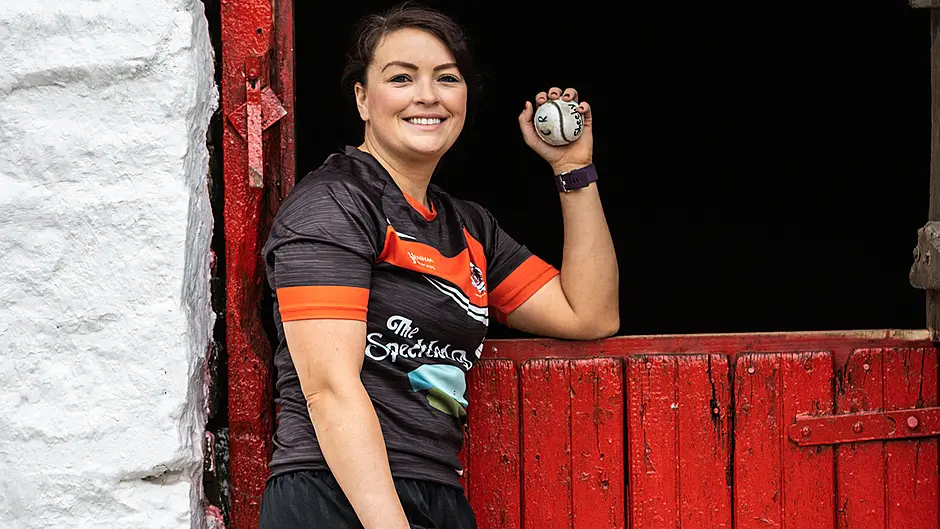 WEST CORK MINUTE: Courcey Rovers’ Christine O’Neill is looking forward to the next sing-song in Mary O’Donovan’s Bar Image