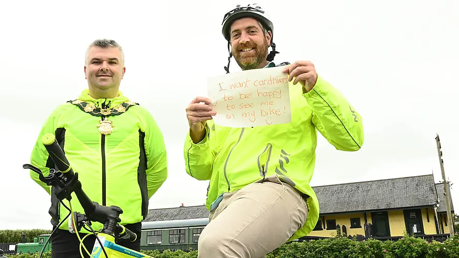 Local group campaigns to make rural areas more cycle-friendly Image